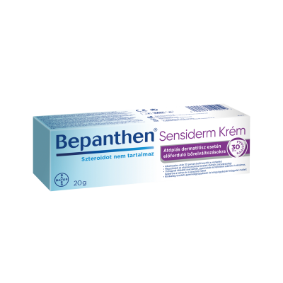 Bepanthen Sensiderm krém, 20g kiszerelés