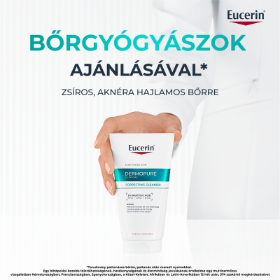 Eucerin DermoPure mélytisztító gél, 150ML kiszerelés