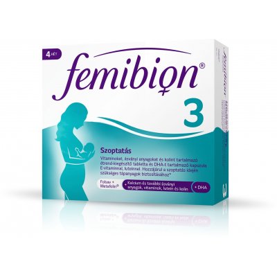 Femibion 3 szoptatás kapszula és filmtabletta, 2X28 kiszerelés