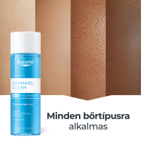 Eucerin DermatoClean [Hyaluron] 3 az 1-ben Micellás arclemosó