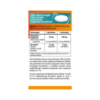 Bioco Magnézium-biszglicinát + bioaktív B6-vitamin tabletta MEGAPACK