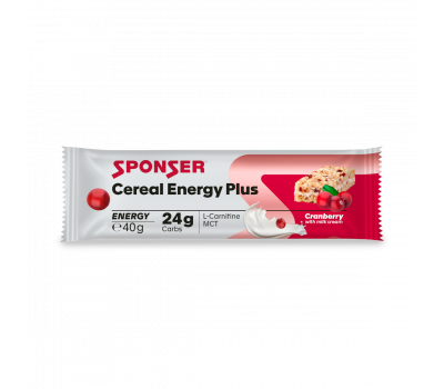 Sponser Cereal Energy Plus müzliszelet áfonya