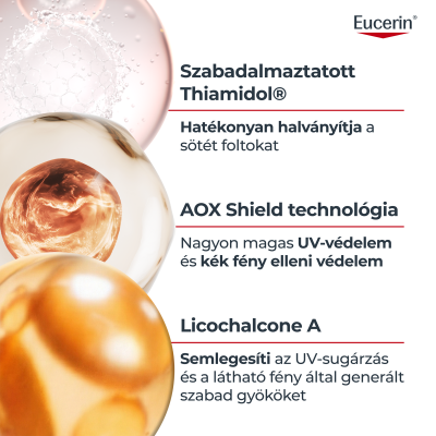 Eucerin Sun Pigment Control napozó fluid arcra SPF50+