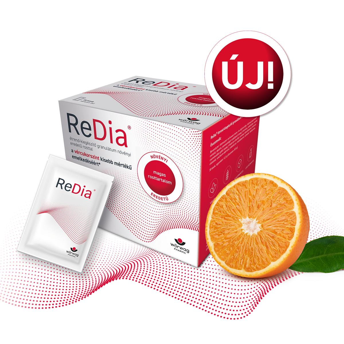 ReDia® granulátum növényi eredetű rosttal | myPharma