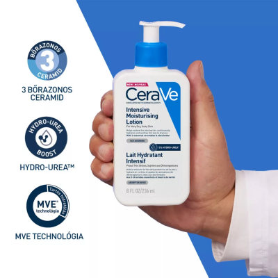CeraVe Intenzív Hidratáló testápoló tej, 236ML kiszerelés