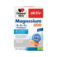 Doppelherz Magnézium 400 tabletta, 60X kiszerelés