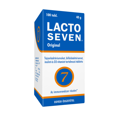 Lacto Seven tabletta, 100X kiszerelés