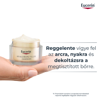 Eucerin Hyaluron-Filler + Elasticity Bőrtömörséget regeneráló nappali krém SPF15