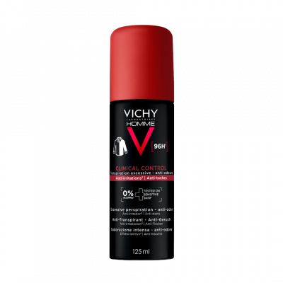 Vichy Homme Clinical Control izzadásgátló spray férfiaknak 96h