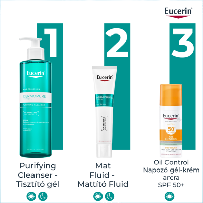 Eucerin DermoPure Clinical Mat Fluid - mattító fluid