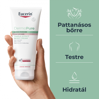 Eucerin Dermopure hármas hatású testápoló