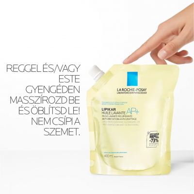 La Roche-Posay Lipikar tusfürdő olaj AP+ REFILL
