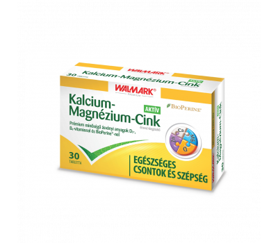 Walmark Kalcium+Magnézium+Cink Aktív tabletta