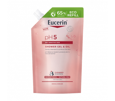 Eucerin pH5 Olajtusfürdő gél öko-utántöltő