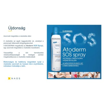 Bioderma Atoderm SOS Spray, 200ML kiszerelés