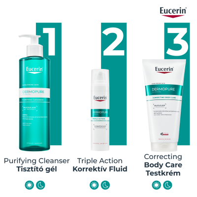 Eucerin DermoPure Clinical Correcting Body Care - testkrém