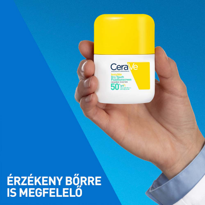 Cerave Sun mattító hidratáló fluid SPF50+ (invisible dry)