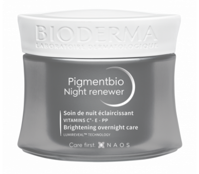Bioderma Pigmentbio Regeneráló éjszakai krém arcra és nyakra