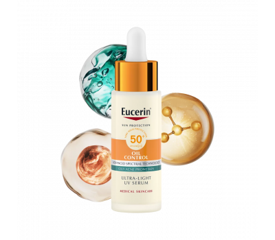 Eucerin Sun Oil Control nappali UV szérum arcra SPF50+