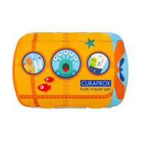 Curaprox Travel Set Kids NARANCSSÁRGA