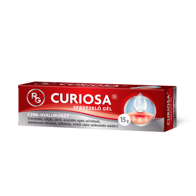 Curiosa Sebkezelő gél, 15g kiszerelés