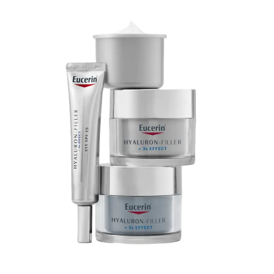 Eucerin Hyaluron-Filler Ráncfeltöltő éjszakai arckrém öko-utántöltő