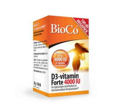 BioCo D3-vitamin Forte 4000NE tabletta