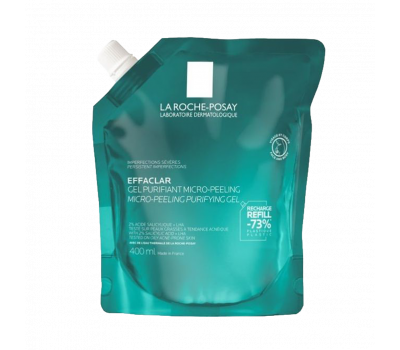 La Roche-Posay Effaclar mikro-hámlasztó tisztító gél REFILL