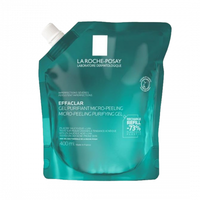 La Roche-Posay Effaclar mikro-hámlasztó tisztító gél REFILL