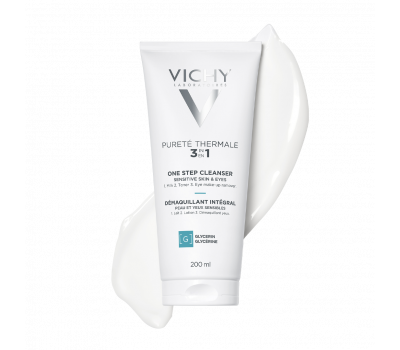 Vichy Pureté Thermale 3 in 1 arctisztító érzékeny bőrre