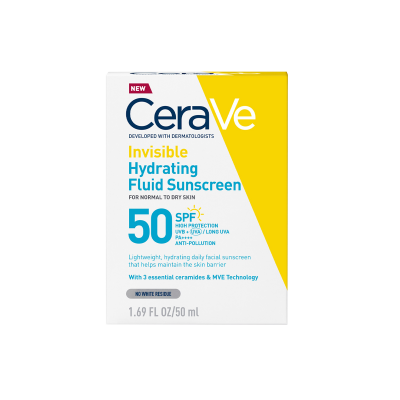 Cerave Sun hidratáló fényvédő fluid SPF50 (invisible hidrating)