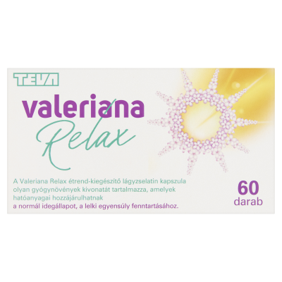 Valeriana Relax kapszula, 60X kiszerelés