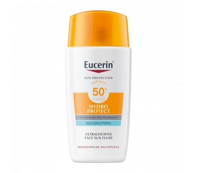 Eucerin Sun Hydro-Protect ultra könnyű napozó fluid arcra SPF50+