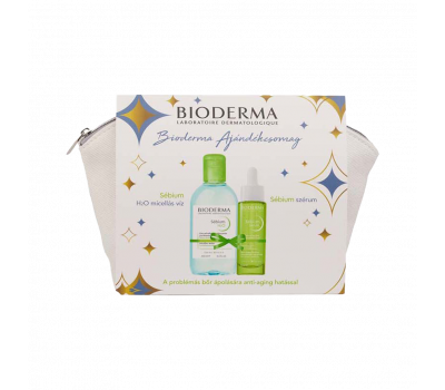 Bioderma Sébium szett fehér neszesszerrel