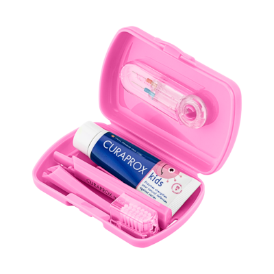 Curaprox Travel Set Kids PINK