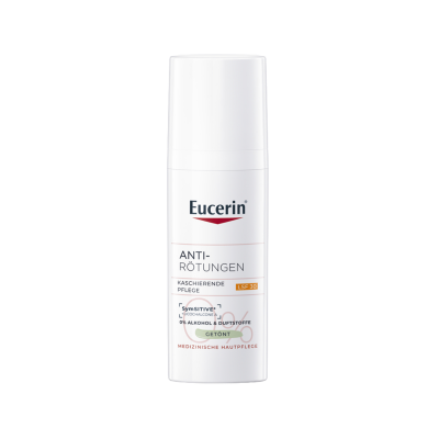 Eucerin Anti-Redness bőrpír elleni színezett nappali arcápoló krém SPF30
