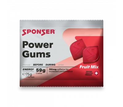 Sponser Power Gums vegyes gyümölcs íz
