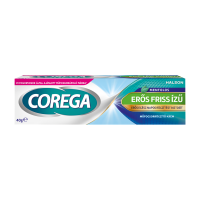 Corega Erős Friss Ízű mentolos műfogsorrögzítő krém