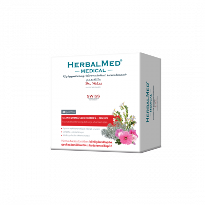 Herbalmed Medical gyógynövény pasztilla, 40X kiszerelés