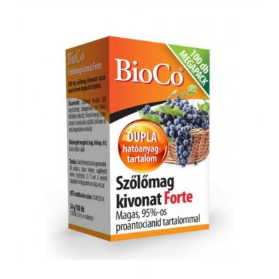 BioCo Szőlőmag kivonat FORTE tabletta MEGAPACK