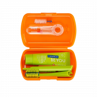Curaprox Travel Set ORTHO NARANCSSÁRGA - fogszabályozóhoz
