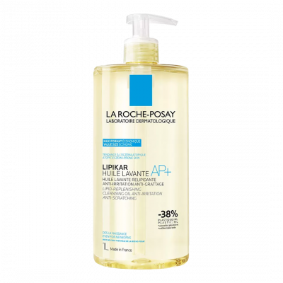 La Roche-Posay Lipikar Tusfürdő Olaj AP+, 1000ML kiszerelés