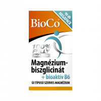 Bioco Magnézium-biszglicinát + bioaktív B6-vitamin tabletta MEGAPACK