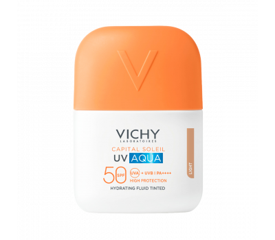 Vichy Capital Soleil UV Aqua hidratáló színezett fluid light SPF50