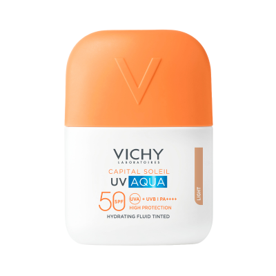 Vichy Capital Soleil UV Aqua hidratáló színezett fluid light SPF50