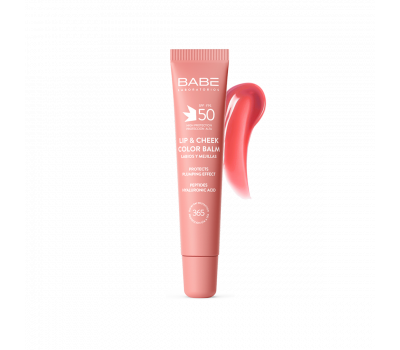 Babé Sun Lip & Cheek Color Balm SPF 50 Pink