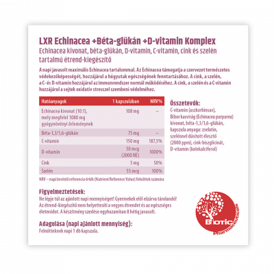 LXR Echinacea Komplex kapszula