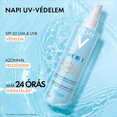 Vichy Capital Soleil UV Aqua hidratáló láthatatlan spray SPF50