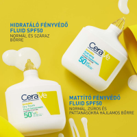 Cerave Sun mattító hidratáló fluid SPF50+ (invisible dry)