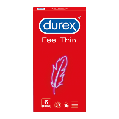 Durex Feel Thin vékonyított óvszer, 6X kiszerelés